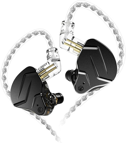 KZ ZSN PRO X Gaming Earbuds (Black, without Mic)